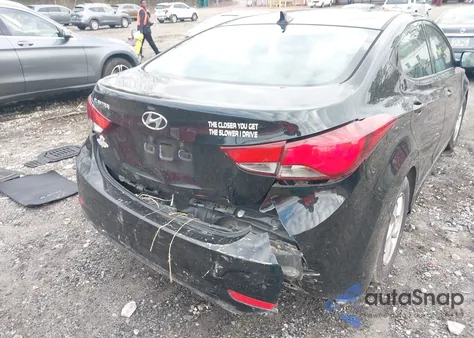 2014 Hyundai Elantra Se из США, поврежденный, VIN 5NPDH4AE6EH541687